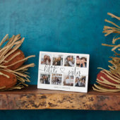 姉妹写真コラージュのための妹のスクリプトのギフト フォトプラーク (側面)