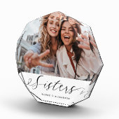 姉妹写真記念ギフト フォトブロック (右)