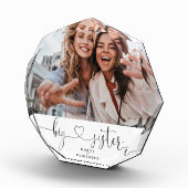 姉妹写真記念物の姉妹脚本贈呈 フォトブロック (右)