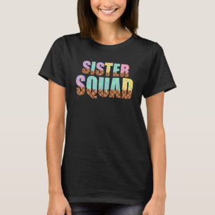 姉妹分隊アイスクリームチームシス友好姉 Tシャツ