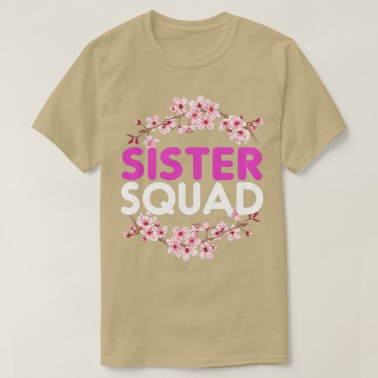 姉妹分隊1 Tシャツ (デザイン正面)