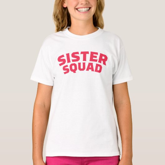 姉妹分隊 Tシャツ (正面)