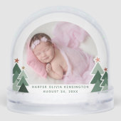 姉妹初めてのクリスマス素朴ツリー2枚 (裏面)