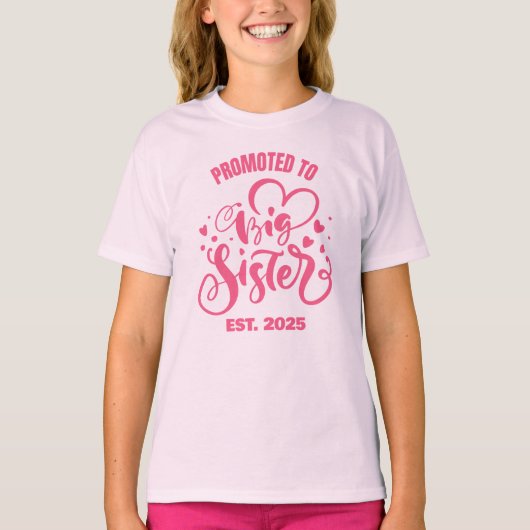 姉妹制定シャツに昇進 Tシャツ (正面)