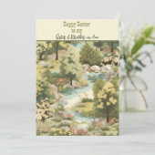 姉妹同士等へのハッピーイースター シーズンカード (スタンド正面)