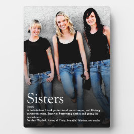 姉妹名言 現代 ファン クール フォトプラーク