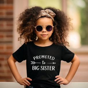 姉妹妊娠発表に昇進する ベビーTシャツ