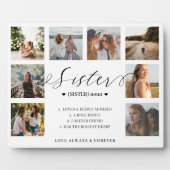 姉妹定義スクリプトフォトコラージュキープサケ フォトプラーク (正面)