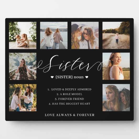 姉妹定義スクリプトフォトコラージュキープサケ フォトプラーク (正面)