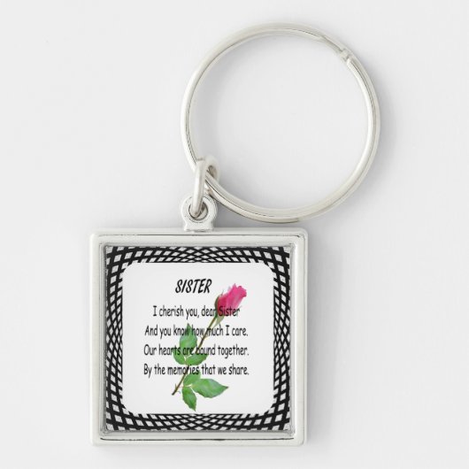 姉妹引用文 キーホルダー (正面)