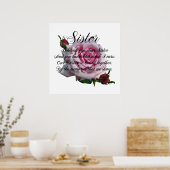 姉妹引用文 ポスター (キッチン)