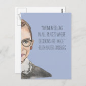 姉妹愛のポストカード - RBG ポストカード (正面/裏面)