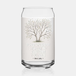 姉妹愛引用文：唯一のギフト必要な私 ガラス缶