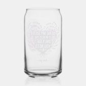 姉妹愛引用文：唯一のギフト必要な私 ガラス缶 (裏面)