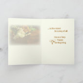 姉妹感謝祭フラワーバスケット シーズンカード (内部)