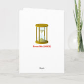 姉妹成長より特殊な誕生日カード カード (裏面)