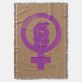 姉妹投げ スローブランケット (正面縦)