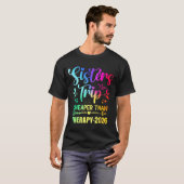 姉妹旅行Tシャツ 姉妹旅行より安い Tシャツ (正面フル)