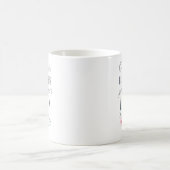 姉妹最高のだけが国に昇進する コーヒーマグカップ (中央)