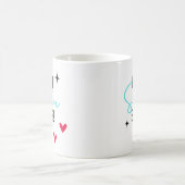 姉妹最高のに対す最高のる贈り物 コーヒーマグカップ (中央)