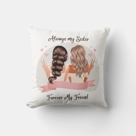 姉妹枕 クッション (正面)