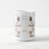 姉妹永遠のマグカップ - パステル ビッグ&リトルシス コーヒーマグカップ (中央)