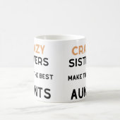 姉妹熱狂するが叔母を最高の作る コーヒーマグカップ (中央)