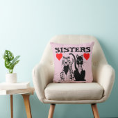 姉妹用姉猫枕 クッション (椅子)