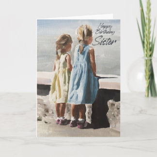 姉妹用誕生日カード カード