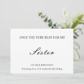 姉妹用誕生日カード シーズンカード (スタンド正面)