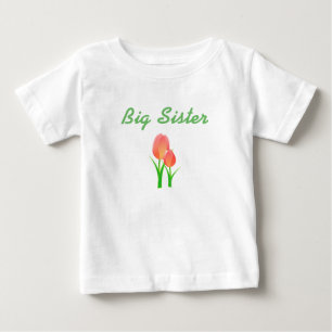 姉妹発表ドレス ベビーTシャツ