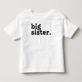 姉妹発表,お姉さんに昇格しました トドラーTシャツ