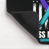 姉妹自殺認識度防止米国国旗 マウスパッド (コーナー)