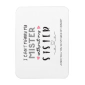 姉妹花嫁介添人の提案 マグネット (縦)