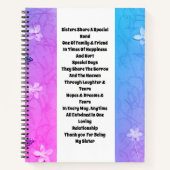 姉妹装飾 ノートブック (正面)