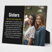 姉妹記念の定義カスタムアクリル系記念 フォトプラーク (側面)
