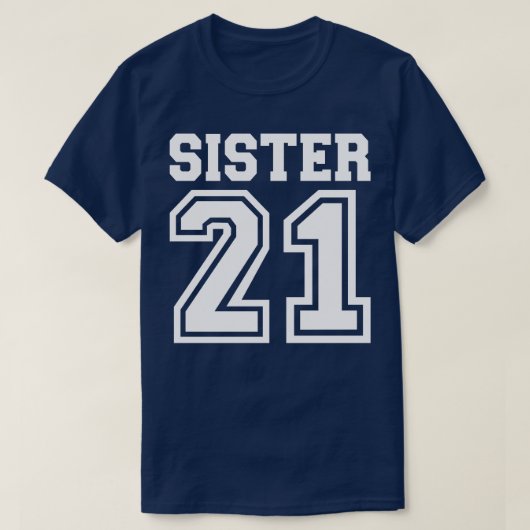 姉妹設立2021 Tシャツ (デザイン正面)