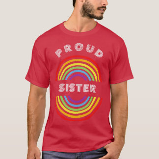 姉妹誇りを持ったプライドLGBT LGBT T LGBTサポーターPr Tシャツ