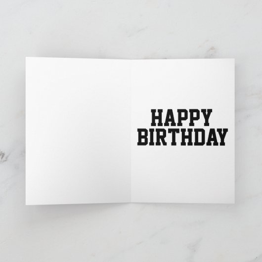 姉妹誕生日カード カード (内部)