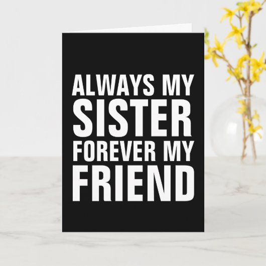 姉妹誕生日カード カード (黄色い花)