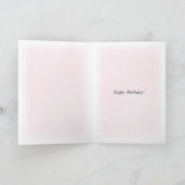 姉妹誕生日カード カード (内部)