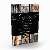 姉妹辞書の定義フォトコラージュブラック フォトブロック (左)