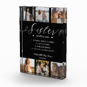 姉妹辞書の定義フォトコラージュブラック フォトブロック (右)