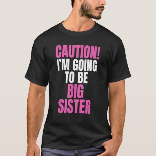 姉妹達になるに注意 Tシャツ (正面)