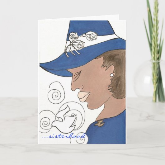 姉妹関係のゼータカード カード (正面)