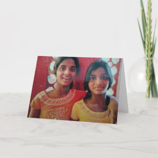 姉妹関係の力 サンキューカード