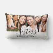 姉妹3写真 ランバークッション (裏面)