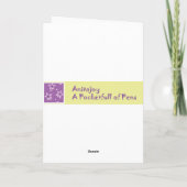 姉妹、あなたの考えること カード (裏面)