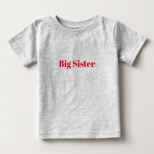 姉妹 お名前 カスタム名  ベビーTシャツ (正面)