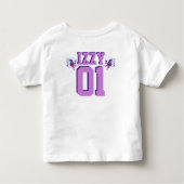 姉妹 オーチッド トドラーTシャツ (裏面)